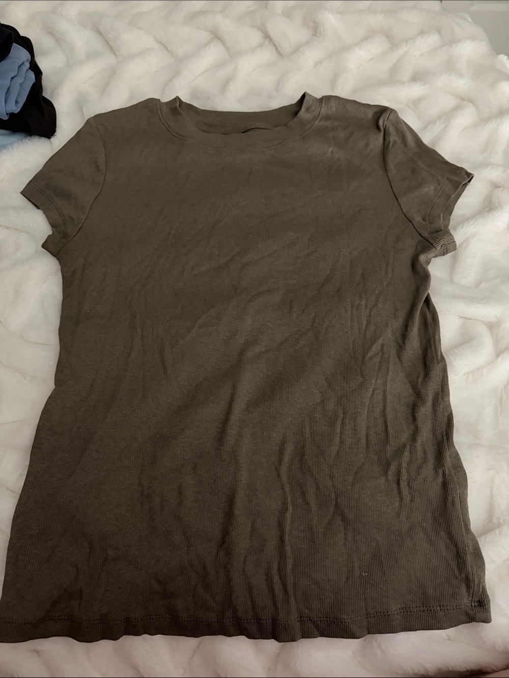 Classic Short-Sleeve Ribbed Tee